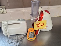 Lot 120 - mixer en kaasrasp - afbeelding 1 van  3