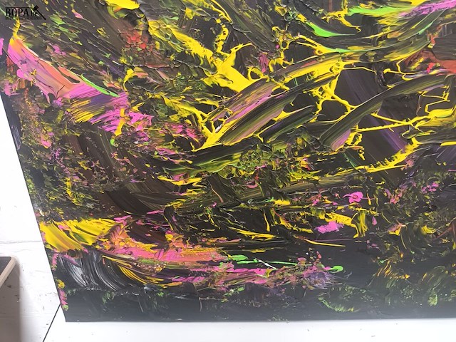 Lot 120 - modern schilderij - afbeelding 3 van  5