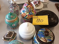 Lot 120 - vintage deksel potten. 11 stuks - afbeelding 1 van  7
