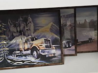 Lot 120 - vrachtwagen kadertjes 9 stuks - afbeelding 3 van  3