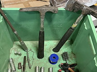 Lot 121 - allerlei werkgerief: kroonboren nieuw circa 10 stuks - toebe - afbeelding 3 van  5