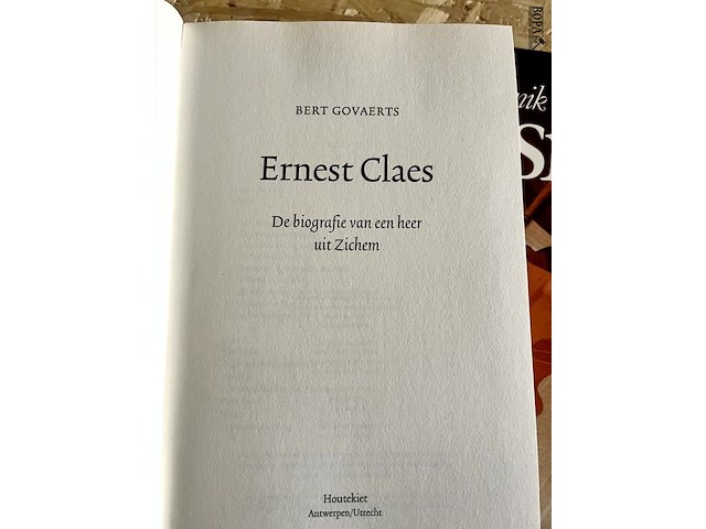 Lot 121 - ernest claes de biografie vaneen heer uit zichem - afbeelding 2 van  6