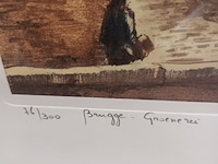 Lot 121 - litho brugge - afbeelding 4 van  4