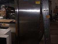 Lot 121 - topcold rvs koelkast - afbeelding 1 van  5
