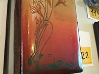 Lot 122 - art-nouveau foto album - afbeelding 2 van  5