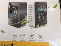 Lot 122 - betaalterminal en air detector - afbeelding 2 van  4