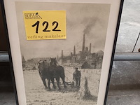 Lot 122 - kader boerenpaarden - afbeelding 1 van  3