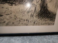 Lot 122 - kader boerenpaarden - afbeelding 3 van  3