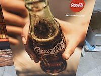 Lot 122 - reclame borden cola en omer. 3 stuks - afbeelding 3 van  4
