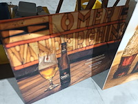 Lot 122 - reclame borden cola en omer. 3 stuks - afbeelding 4 van  4