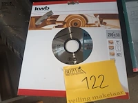Lot 122 - schijven en zaagbladen. 15 stuks - afbeelding 5 van  5