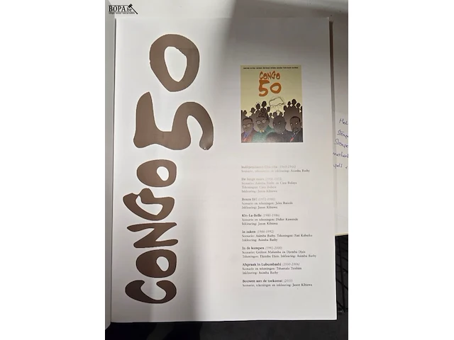 Lot 122 - stripverhaal 'congo 50' - afbeelding 5 van  6