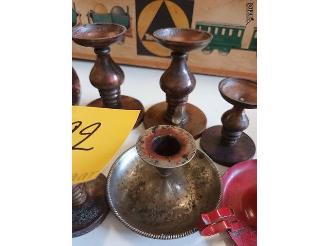 Lot 122 - theelichthouders. 11 stuks - afbeelding 3 van  4