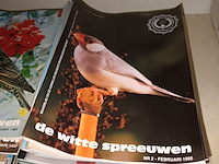 Lot 122 - tijdschriften de witte spreeuwen. 60 stuks - afbeelding 2 van  4