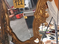 Lot 122 - vergulde kuifspiegel deknudt - afbeelding 5 van  5