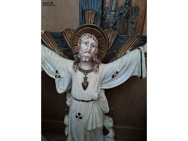 Lot 123 - christusbeeld - afbeelding 2 van  2