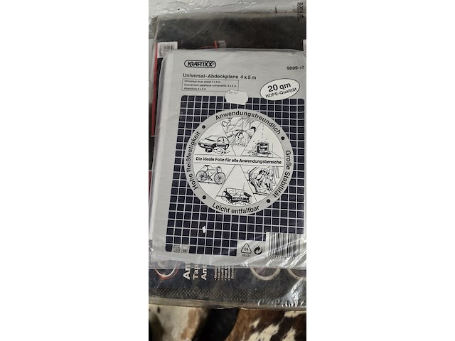 Lot 123 - diverse afdekzeilen 5 stuks - afbeelding 5 van  6