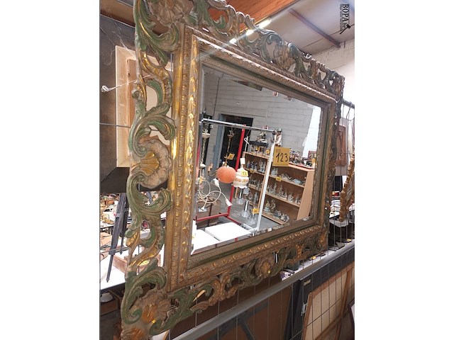 Lot 123 - grote spiegel deknudt - afbeelding 3 van  4