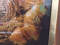 Lot 123 - kader vogels - afbeelding 2 van  3