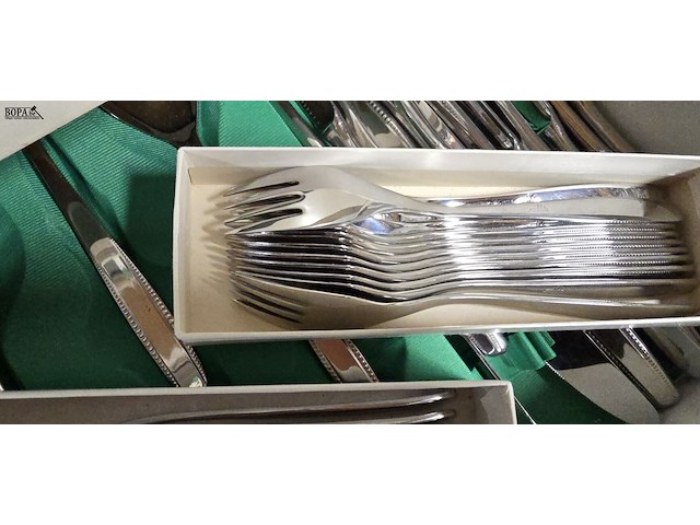 Lot 124 - bestekkoffer sola compleet 115 delig - afbeelding 6 van  9