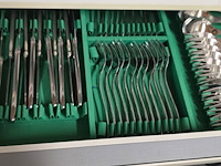 Lot 124 - bestekkoffer sola compleet 115 delig - afbeelding 9 van  9