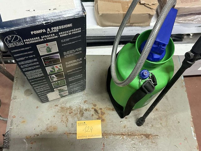 Lot 124 - druksproeier gdm - afbeelding 1 van  3