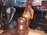 Lot 124 - etnische kunst. 6 stuks - afbeelding 3 van  4
