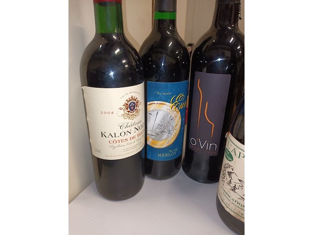 Lot 124 - flessen wijn. 7 stuks - afbeelding 3 van  4