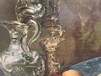 Lot 124 - kader reproductie stilleven - afbeelding 2 van  3