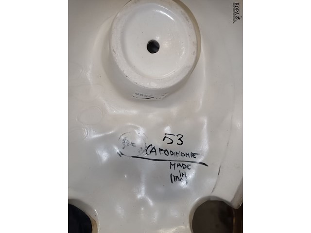 Lot 125 - capodimonte beelden biscuit. 3 stuks - afbeelding 3 van  6