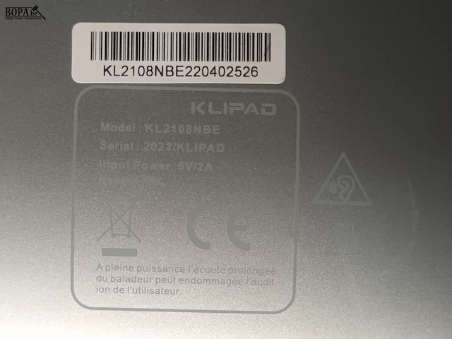 Lot 125 - notebook klipad - afbeelding 4 van  4