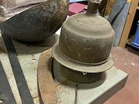 Lot 125 - oud werkgerief, metaal en hout - circa 10 stuks - afbeelding 5 van  6