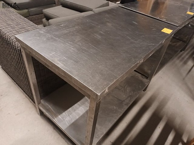 Lot 125 - rvs werktafel - afbeelding 3 van  3