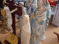 Lot 126 - christelijke beelden. 6 stuks - afbeelding 2 van  3