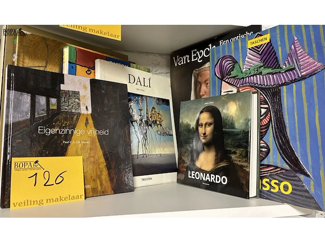 Lot 126 - lot kunstboeken - 7 stuks - afbeelding 1 van  3