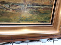 Lot 126 - schilderij hoeve - afbeelding 3 van  3