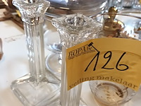Lot 126 - vintage glas deco. 6 stuks - afbeelding 5 van  5