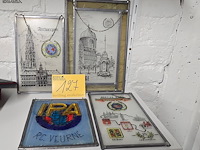 Lot 127 - brandglas 4 stuks - afbeelding 1 van  6