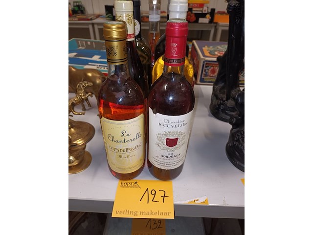 Lot 127 - flessen wijn. 7 stuks - afbeelding 1 van  4