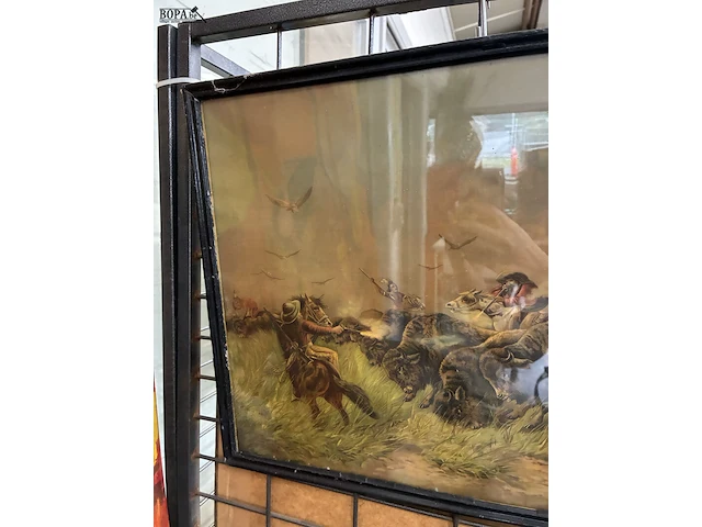 Lot 127 - historische schilderij - afbeelding 2 van  3