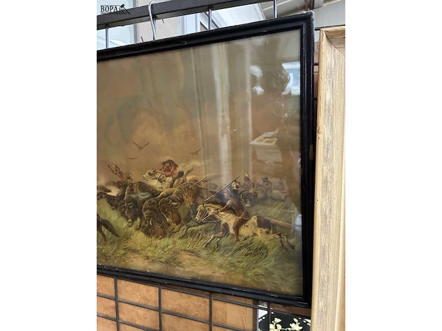 Lot 127 - historische schilderij - afbeelding 3 van  3