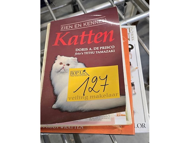 Lot 127 - katten boeken 4 stuks - afbeelding 1 van  4