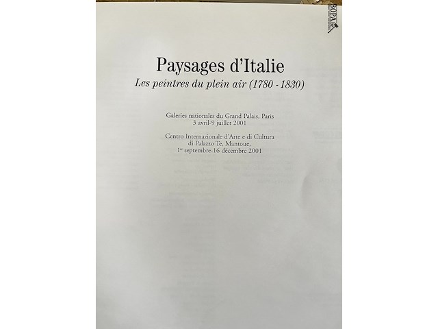 Lot 127 - paysages d'italie les peintres du plein air 1780-1830 - afbeelding 2 van  8