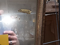 Lot 127 - vergulde spiegel deknudt - afbeelding 3 van  3