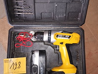 Lot 128 - accu boormachine powerplus - afbeelding 1 van  3