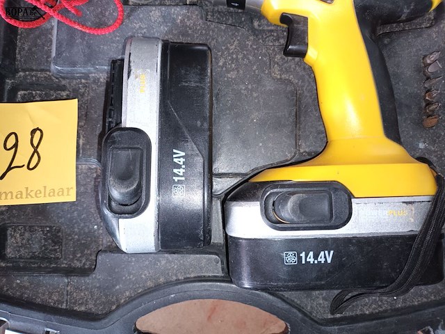 Lot 128 - accu boormachine powerplus - afbeelding 3 van  3
