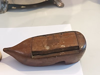 Lot 128 - antieke doosjes, bril en broche - afbeelding 6 van  6