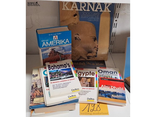 Lot 128 - boeken over arabië & amerika 12 stuks - afbeelding 1 van  3