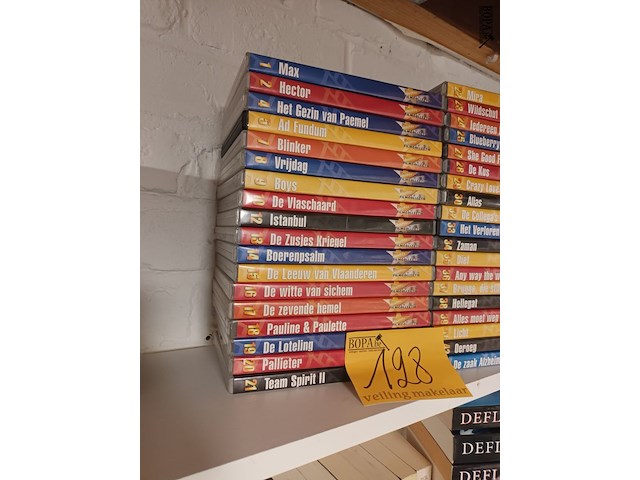 Lot 128 - dvd’s vlaamse films. 37 stuks - afbeelding 2 van  4