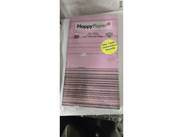 Lot 128 - herbruikbare papieren tafellakens 8 stuks - afbeelding 8 van  8